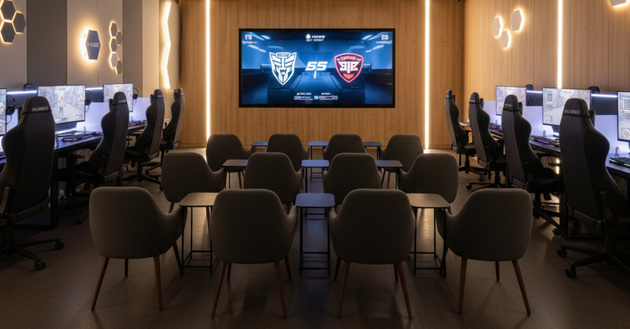 プレゼンテーションにも使える大型ビジョン