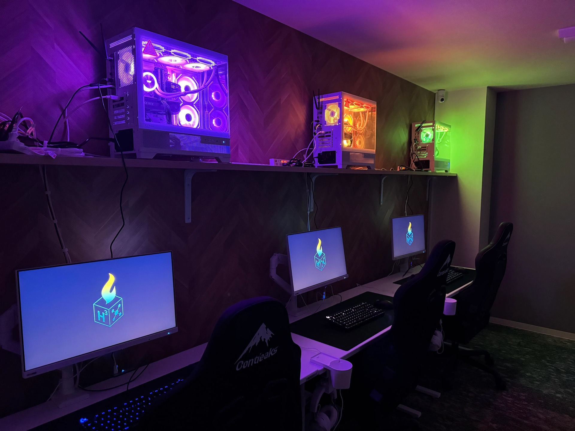 パソコンスペースの利用風景